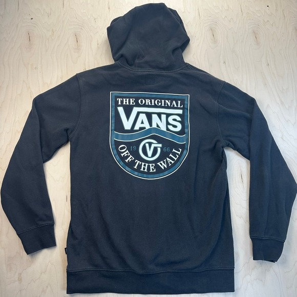 Vans The Original Off The Wall Hoodie Pullover Sweatshirt Mens Medium - Picture 1 of 9